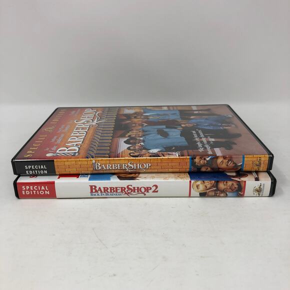 Barbershop and Barbershop 2 DVD Special Edition Widescreen Comedy Ice Cube - Picture 4 of 10